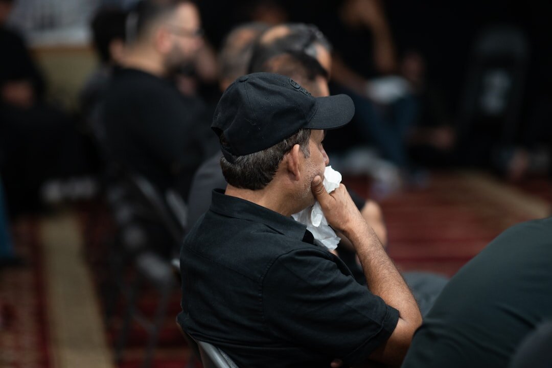 Audience listening attentively during a business training seminar
